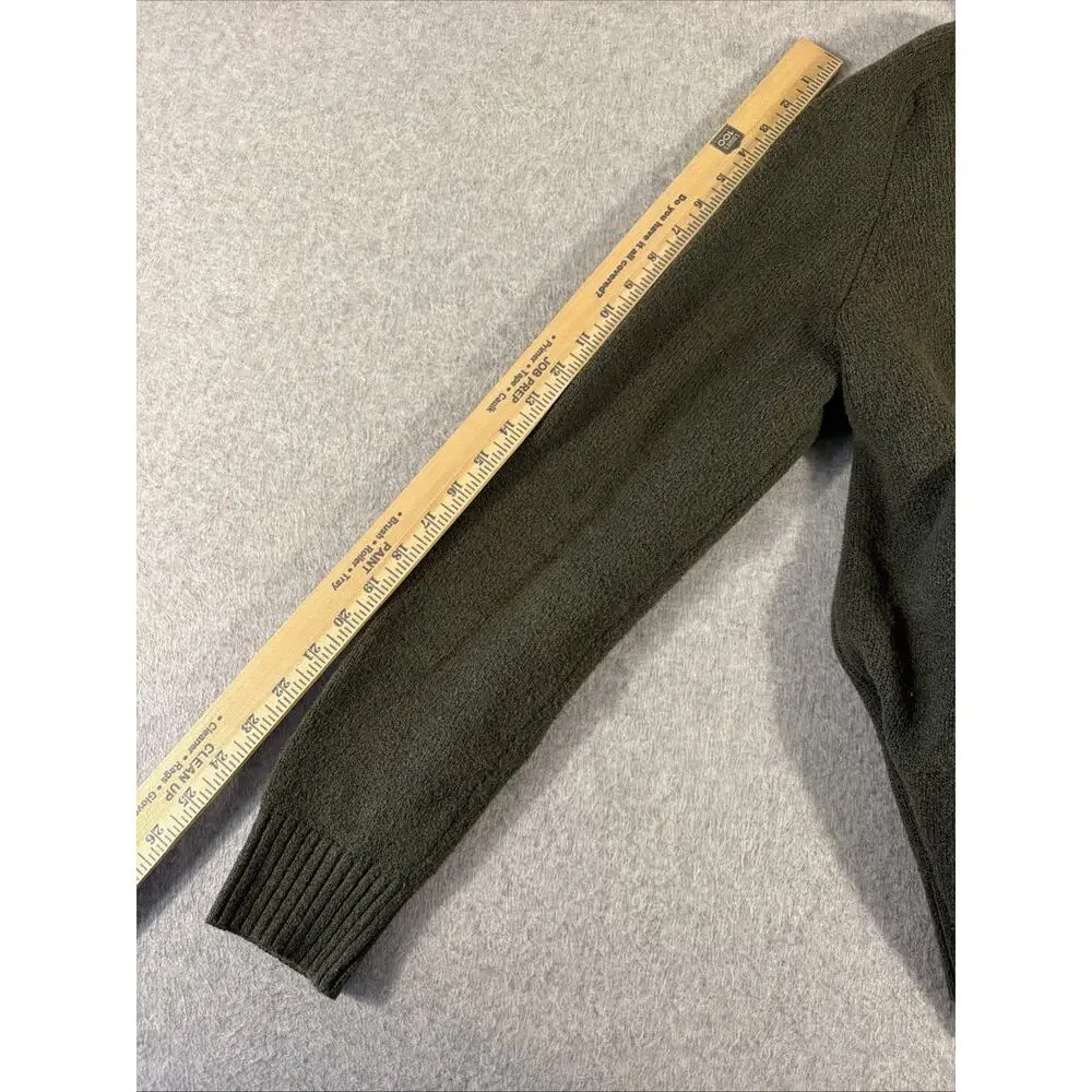 Banana Republic Dark Green Sweater, Size L, Heavyweight